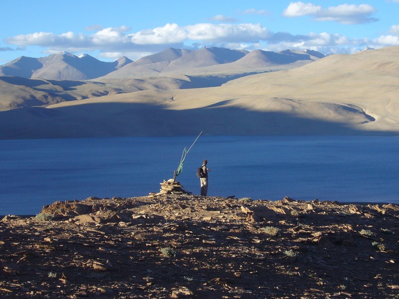 Travel - India - Ladakh - Tso Moriri Trip - Karzog and Tso Moriri - The Beach and the mountain - The Mountain